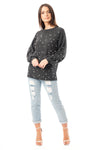 Knitted Jumper Top with Pearl