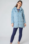 Soft Faux Fur Hooded Coat