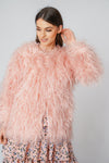 Mongolian Faux Fur Jacket Coat