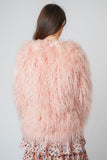 Mongolian Faux Fur Jacket Coat