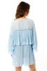Pleated Smock Dress Top