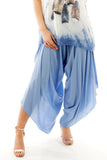 High Waisted Split Side Harem Pants