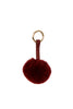 Cute MINI Fluffy Soft Rabbit Fur Pom Pom Keyring Keychain