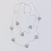 HEART BEAD LAGEN LOOK NECKLACE