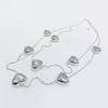 HEART BEAD LAGEN LOOK NECKLACE