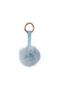 Cute MINI Fluffy Soft Rabbit Fur Pom Pom Keyring Keychain