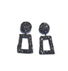 Classic Sparkly Gem Trapeze Shape Earring
