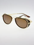 Vintage Style Aviator tinted Sunglasses