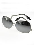 Oversized Square Dark Tint with curved arms Sunglasses