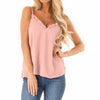 Ruffle V Neck Strappy Floaty Cami Vest Top