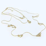 LAGEN LOOK HEART CHAIN NECKLACE