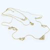 LAGEN LOOK HEART CHAIN NECKLACE