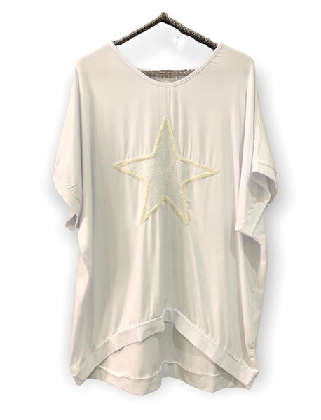 Star Motif Loose fit Tee