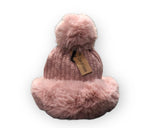 Luxurious Plush Fur Trim Fleece lined Hat