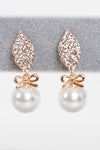 Diamante & Pearl Earrings \Studs for Women