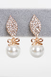 Diamante & Pearl Earrings \Studs for Women