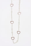 Hearts Lagen Look Jewellery Necklace for Women