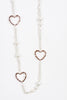 Hearts Lagen Look Jewellery Necklace for Women