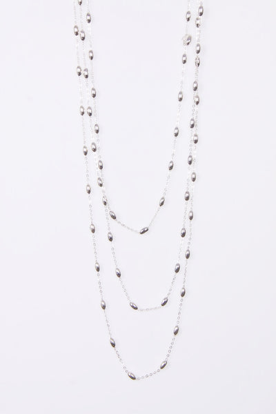 Multiple Beads Chain Necklace for Women