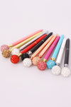 Crystal Diamante Round Disco Ball Pen