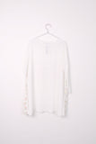 Floral Embroidered front panel Floaty Top