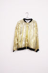 Urban Mist Sequin Metallic Edge to Edge Jacket