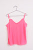 Ruffle V Neck Strappy Floaty Cami Vest Top