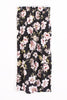 Pink Floral High Waist Elasticated Wide Leg Trousers