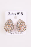 Roas gold Diamante Earrings 