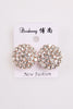 Round Diamante Earrings 