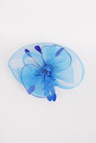 Flower Mesh Feather Fascinator