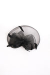 Flower Mesh Feather Fascinator