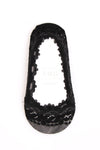 Black Low cut lace socks
