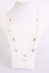 lagen look triangle necklace
