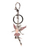 Fairy Diamante Keyring Bag Charm Keyring