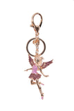 Fairy Diamante Keyring Bag Charm Keyring