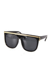 black chain detail sunglasses