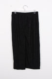 Wide leg Black sparkly trousers
