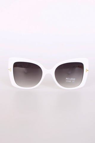 Designer Square Cat Eye Sunglasses