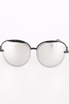 Round Sunglasses with Flower Detail