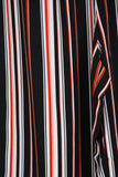 Pin Stripe Chiffon Wide Leg Culotte Trousers