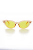 Vintage Cut Corner frame Cat Eyes Sunglasses