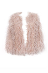 Mongolian Faux Fur Jacket Coat