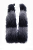Multi Colour Shaggy Mongolian Faux Fur Gilet