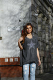 Star Motif Loose fit Tee