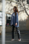 Sequin Pocket Lyocell Shirt