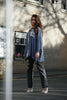 Sequin Pocket Lyocell Shirt