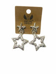 Star Shaped drop Earings