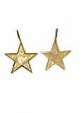 Acrylic Layered Outline Star Earrings