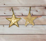 Acrylic Layered Outline Star Earrings